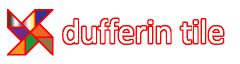Dufferin Tile full logo with icon and name spelled out.
