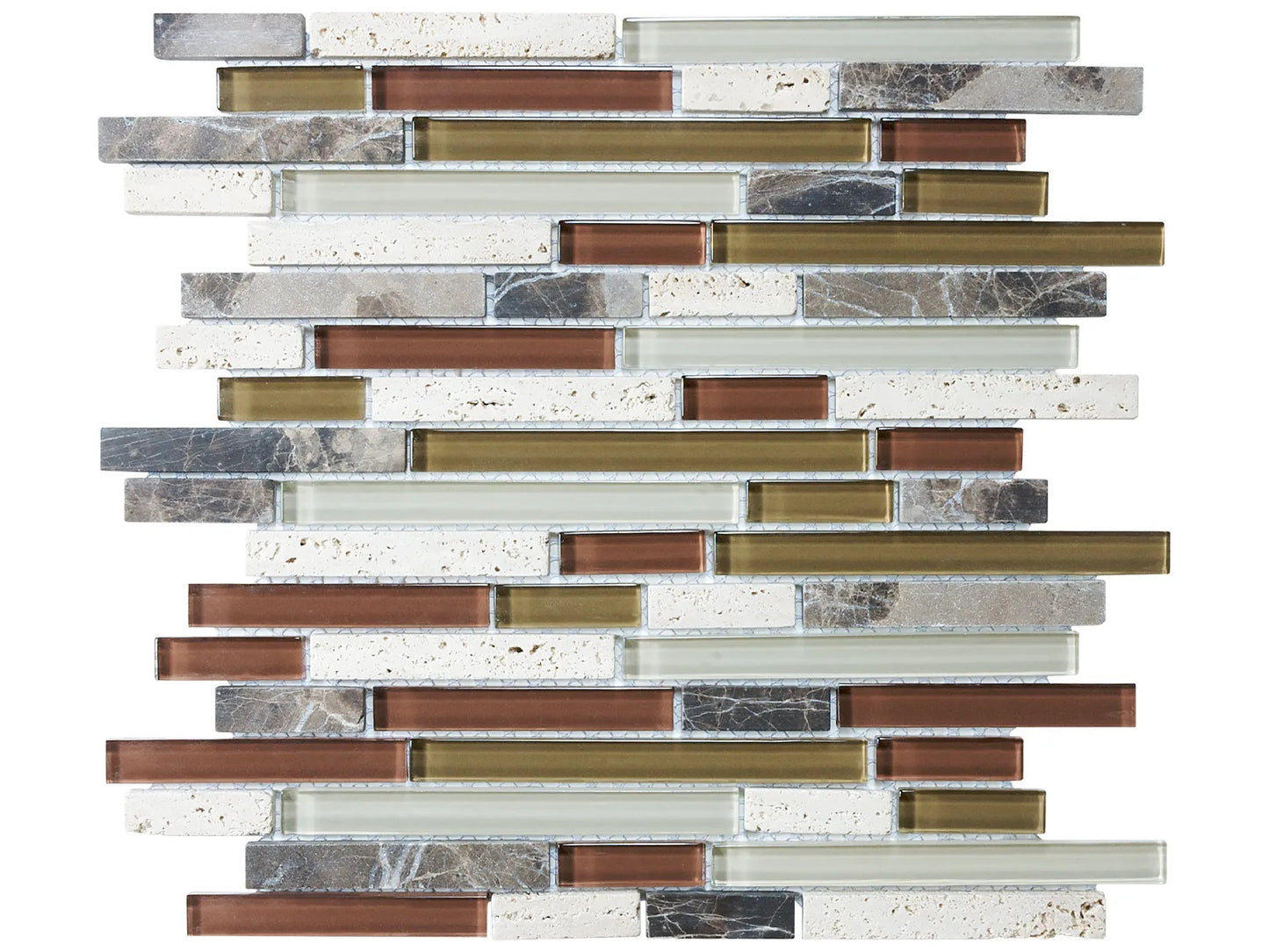 Glass Stone Blend Mosaic