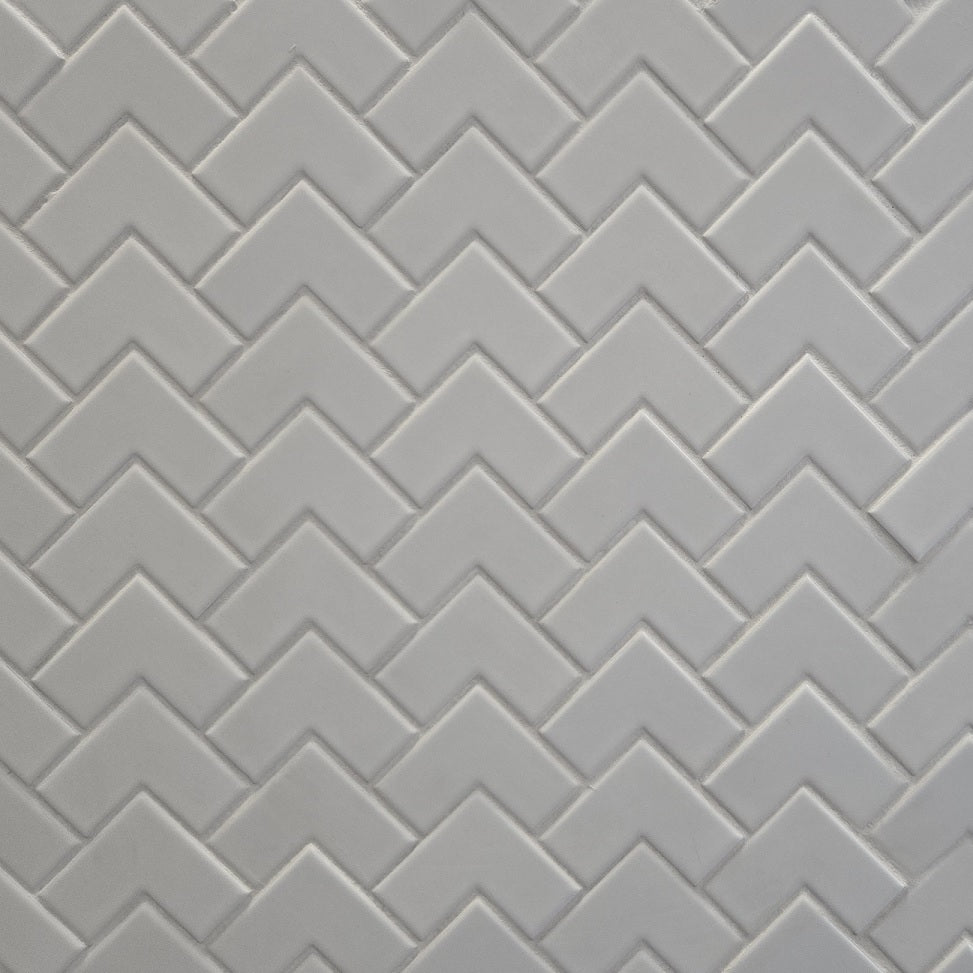 White Shaped Mosaic