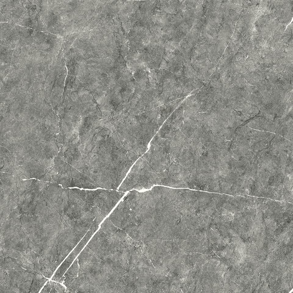 Columbia Gris matte porcelain tile with a grey stone design, for floors and walls. Made in Spain, in a 24x24" size.