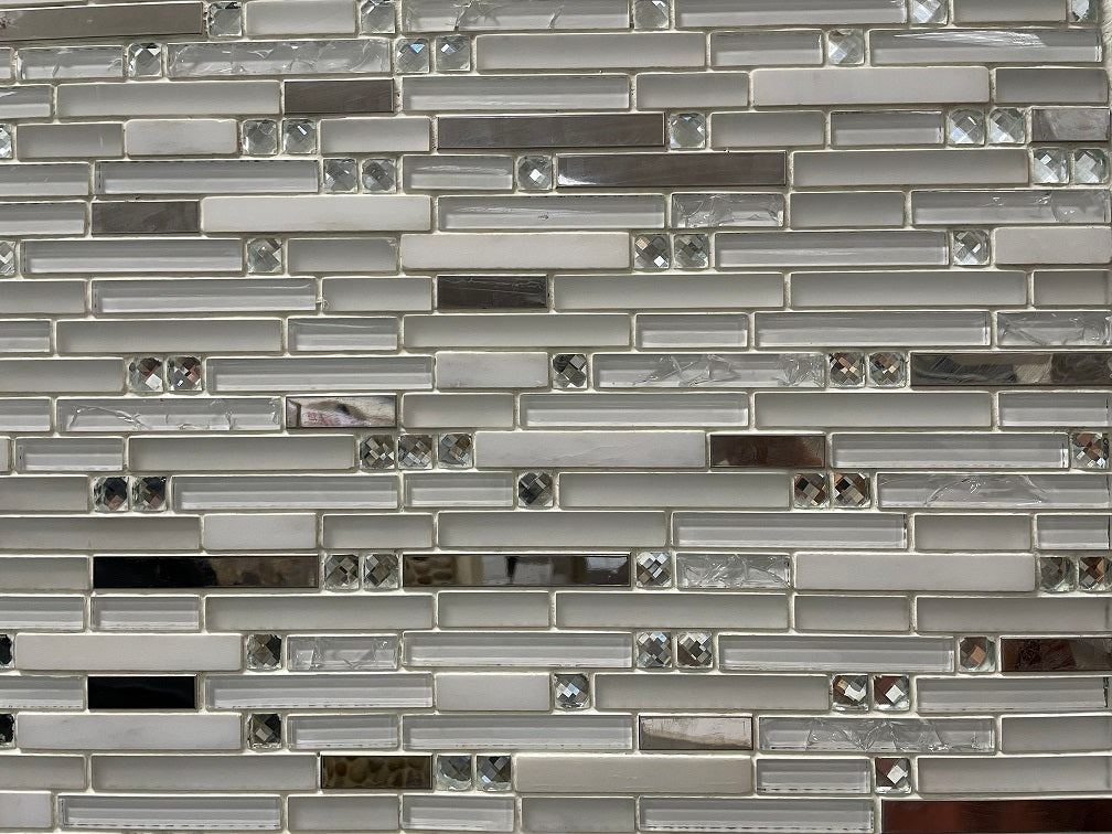 Diamond White Mosaic