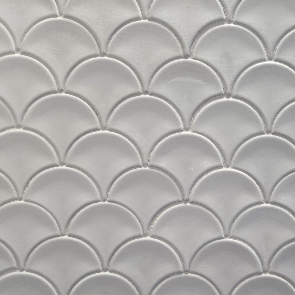 White Shaped Mosaic