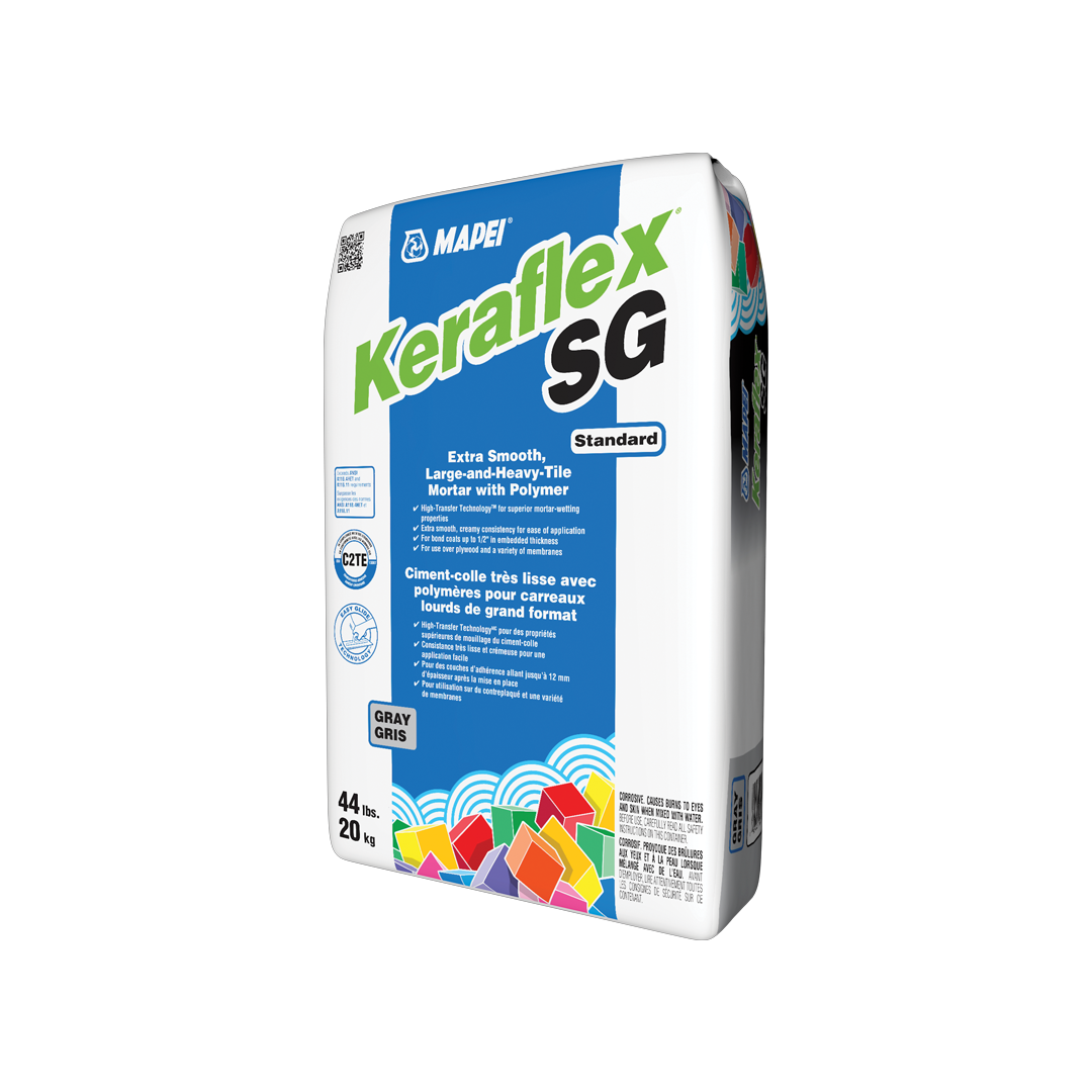 Mapei Keraflex SG cement/mortar for tiles, in a 50 lb bag.