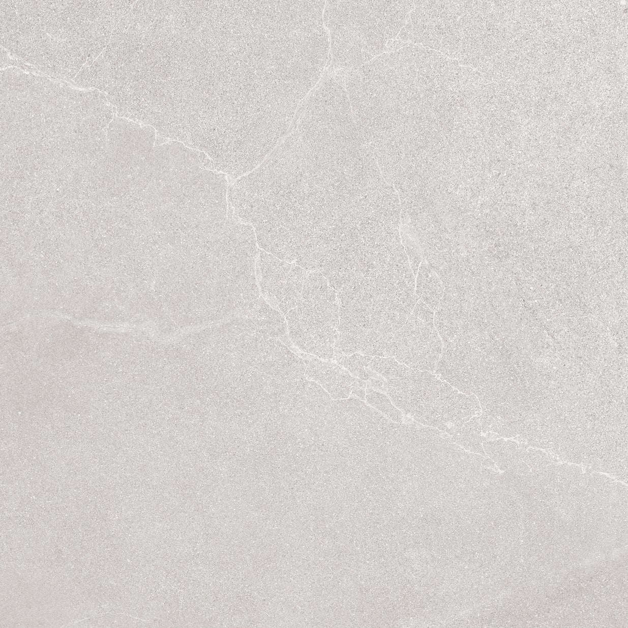 Legacy Stone Perla matte porcelain tile with a stone design, for floors and walls. Made in Italy, in a 24x24" size.