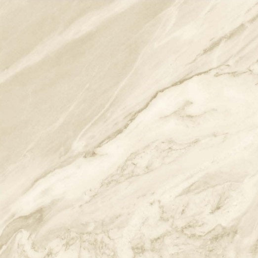 Morocco Fawn Beige polished porcelain tile with a beige marble style, for floors and walls. In a 24x24" size.