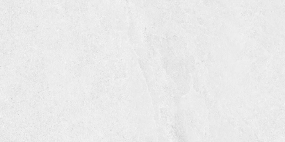 Nordic Chalk matte porcelain tile with a white/off-white stone look, for floors and walls. In a 24x48" size.