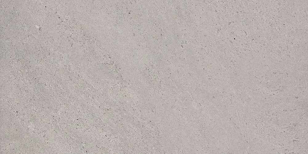 Stonework Grey matte porcelain tile with a stone design, for floors and walls. Made in Italy, in a 12x24" size.