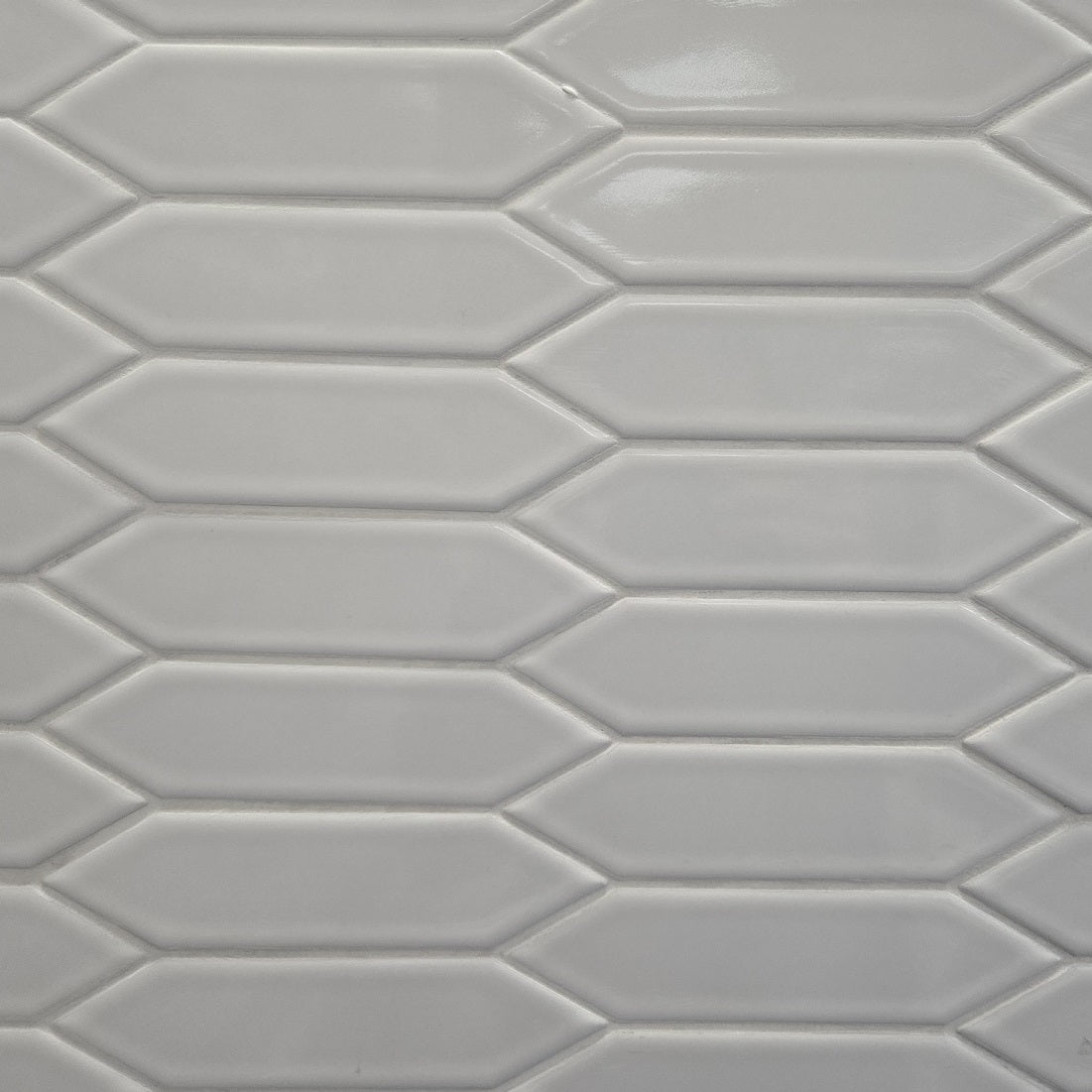 White Shaped Mosaic