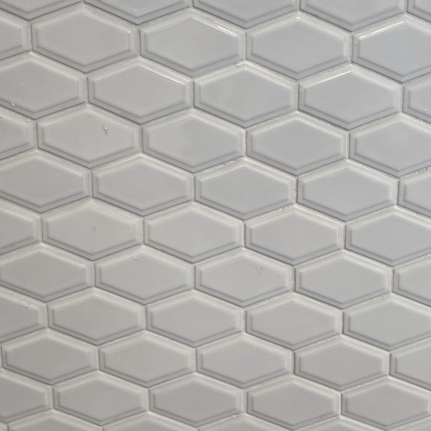 White Shaped Mosaic