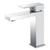 Model 68 bathroom vanity single hole faucet in a chrome colour.