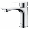 Model 68 bathroom vanity single hole faucet in a chrome colour.
