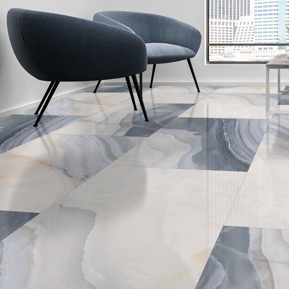 Agatta Tile Agata Blue – Dufferin Tile