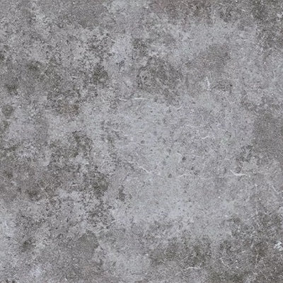 Ain Grafito matte porcelain tile with a charocal cement style for interior and exterior floor and wall. In a 24x24" size