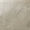 Alaska Glacier matte finish porcelain tile with a white stone design, for floors and walls. In a 24x24" size.