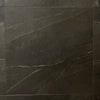 Alaska Granite matte finish porcelain tile with a black stone design, for floors and walls. In a 24x24" size.