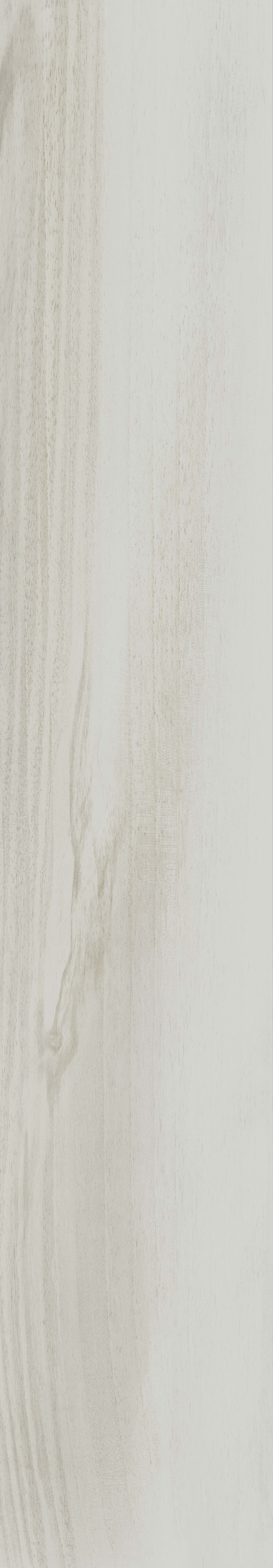 Amazzonia Bianco matte porcelain tile with a white wood design, for floors and walls. Made in Italy, in a 8x48" size.
