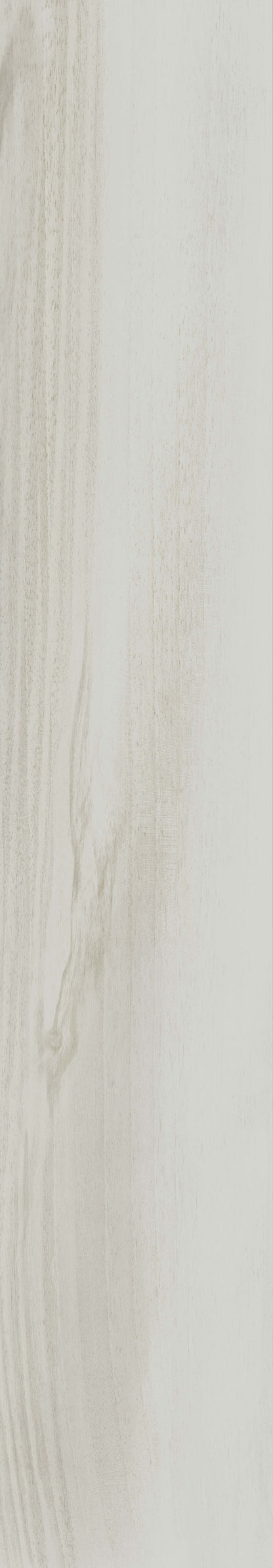 Amazzonia Bianco matte porcelain tile with a white wood design, for floors and walls. Made in Italy, in a 8x48" size.