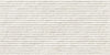 Ardena White matte porcelain tile with a white cascade design, for feature walls. Made in Spain, in a 12x24" size.