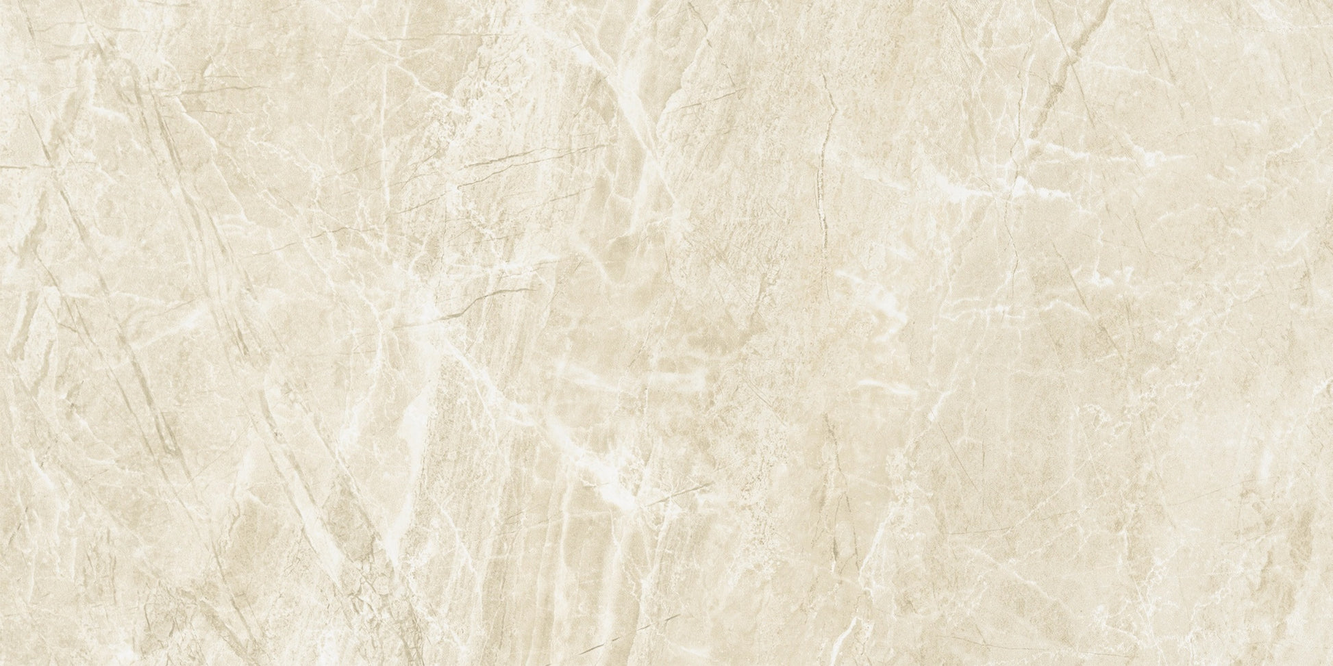 Athena Almond matte porcelain tile with a beige stone design, for floors and walls. Made in Italy, in a 24x48" size.