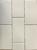 Biscuit matte ceramic subway tile with a solid cream colour, for walls. In a 3x6" size.