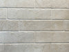 Bistrot matte porcelain tile with an ivory design, for floors and walls. Made in Italy, in a 3x11" brick size.