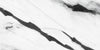 Black Panda polished porcelain tile with a white and black marble design, for floors and walls. In a 24x48" size.