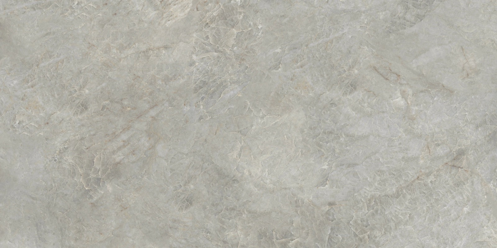 Caesars Natural polished porcelain tile with a greige quartzite design, for floors and walls. In a 24x48" size.