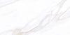 Calacatta Oro polished/matte porcelain tile with a white and gold marble design, for floors and walls. In a 12x24" size.