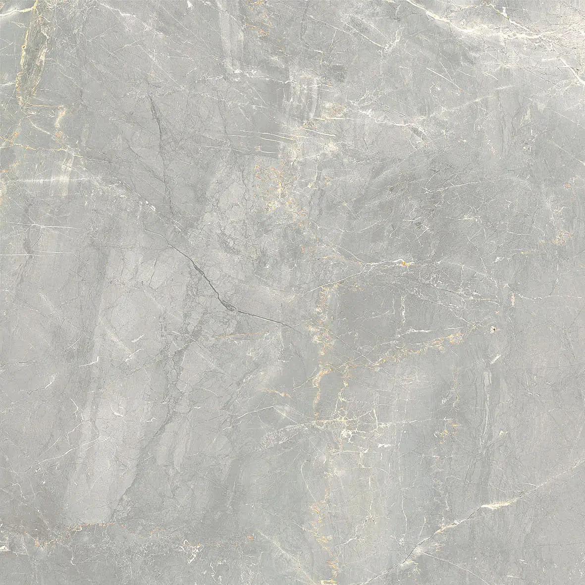 Charisma Pearl grey stone look matte porcelain tile for floor and wall made in Italy. 24x24" size.