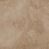 Cipriani Noce matte porcelain tile with a brown stone/cement design, for floors and walls. In a 24x24" size.