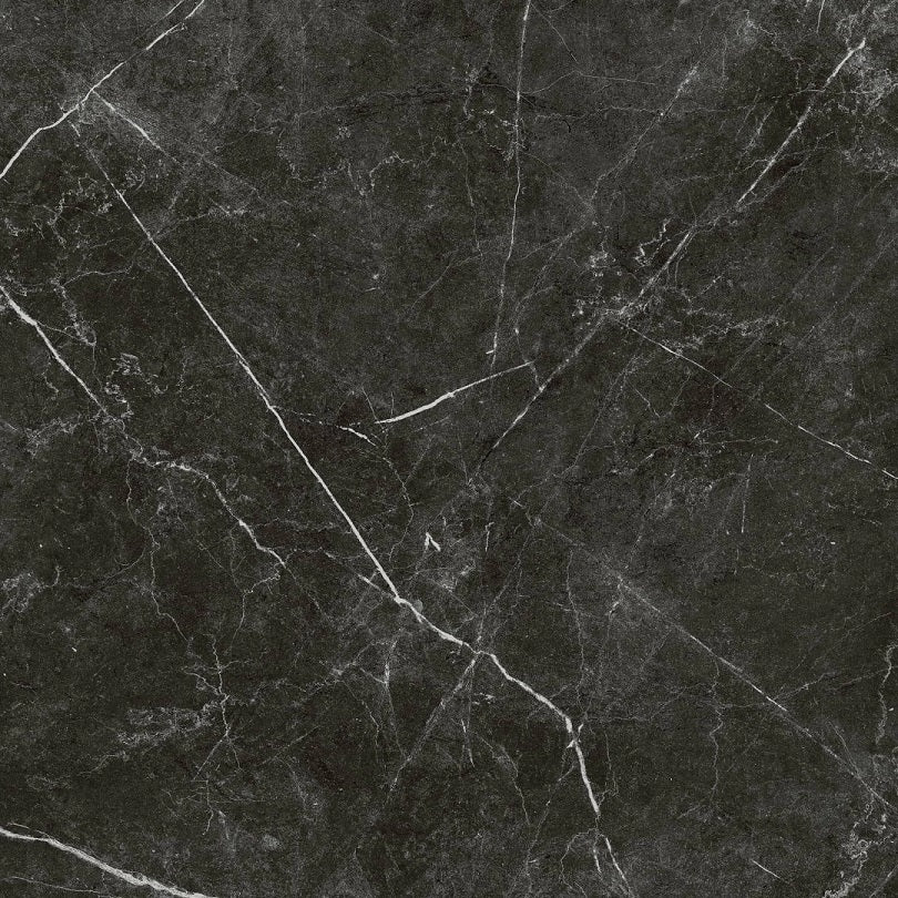 Columbia Antracite matte porcelain tile with a stone design, for floors and walls. Made in Spain, in a 24x24" size.