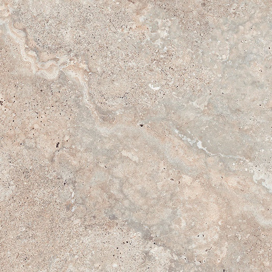 Dolomia Almond matte porcelain tile with a stone design, for floors and walls. Made in Italy, in a 48x48" size.