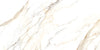 Dorian Gold matte porcelain tile with a gold marble design, for floors and walls. Made in Spain, in a 24x48" size.