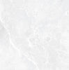 Earthstone White glossy porcelain tile with a stone design, for floors and walls. Made in Spain, in a 24x24" size.