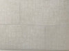 Fabric Beige matte finish porcelain mosaic with a light beige fabric effect, for floors and walls. In a 12x24" size.