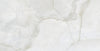 Glacial Valley polished porcelain tile with an off-white/ivory onyx design, for floors and walls. In a 24x48" size.