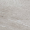 Halley Light matte porcelain tile with a greige stone design, for floors and walls. Made in Spain, in a 24x24" size.