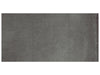 Industria Graphite matte porcelain tile with a charcoal black cement stone style. In a 12x24" size.