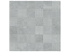 Industria Lithium matte porcelain tile with a grey cement stone style. In a 2x2" mosaic size.