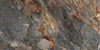Ira Grey polished porcelain tile with a grey and brown stone design, for floors and walls. In a 24x48" size.