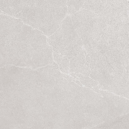 Legacy Stone Perla matte porcelain tile with a stone design, for floors and walls. Made in Italy, in a 24x24" size.