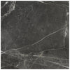 Lumino Carbon matte porcelain tile in a black and white style, for floors and walls. In a 13x13" size.