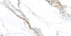 Majestic polished porcelain tile with a white, brown, and grey marble design, for floors and walls. In a 24x48" size.