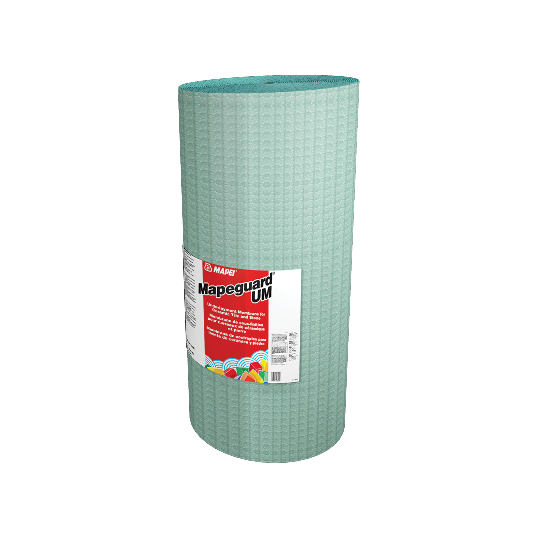 Mapei Mapeguard UM underlayment membrane for tiles, in a 323 square foot roll.