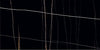Marmo Avventuroso polished porcelain tile with a black, gold, and white design, for floors and walls. In a 24x48" size.
