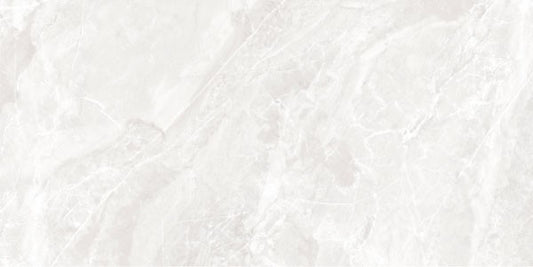 Marvinton Pearl matte porcelain tile with a grey stone design, for floors and walls. Made in Spain, in a 12x24" size.