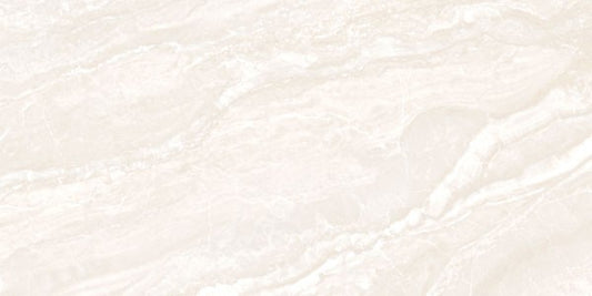 Marvinton Sand matte porcelain tile with a beige stone design, for floors and walls. Made in Spain, in a 12x24" size.