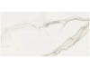 Mayfair Calacatta Oro porcelain tile with a white and gold marble style, for floors and walls. In  a 12x24" size.