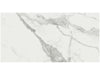 Mayfair Statuario Venato porcelain tile with a white and grey marble style, for floors and walls. In  a 12x24" size.