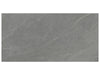 Nord Chromium matte porcelain tile with a dark grey stone style, for floors and walls. In a 24x48" size.